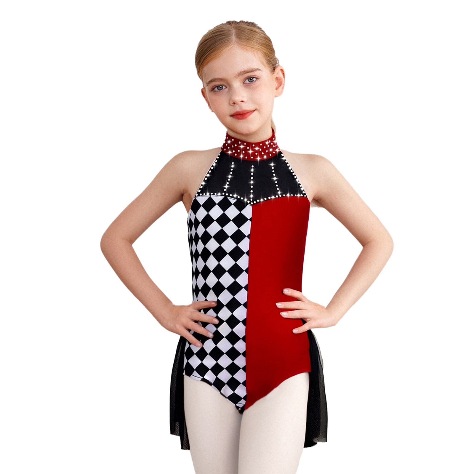 Rhinestone Banding Trim - Kostum Badut Pesta Leotard Tari Balet