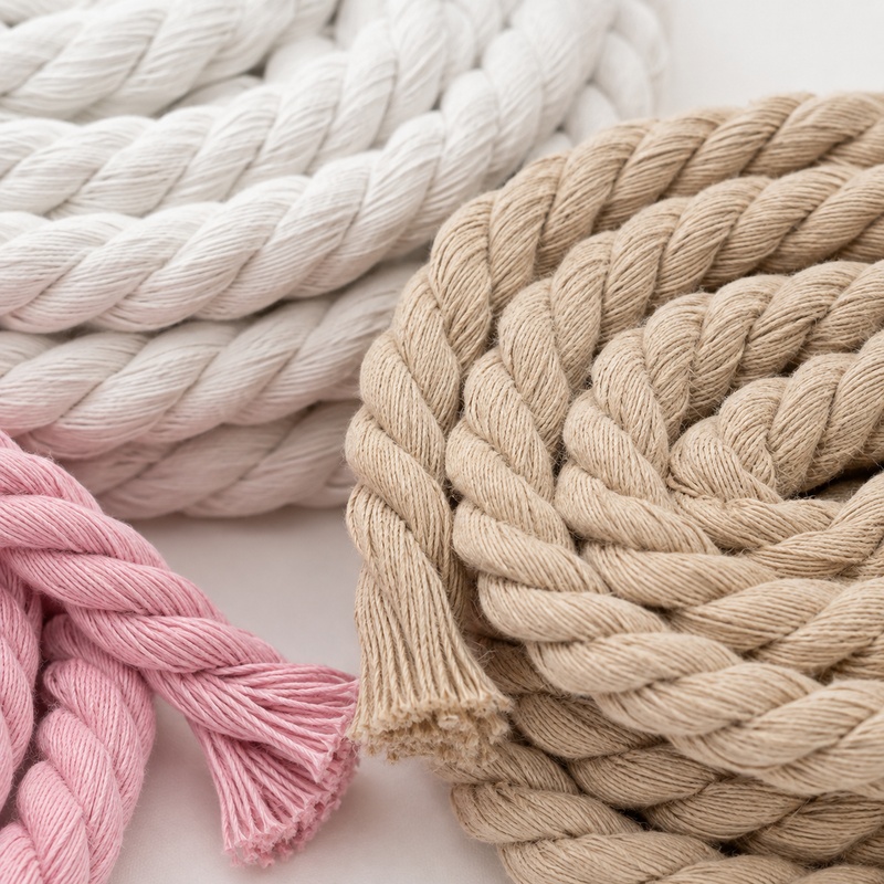 Cord Trim Twisted - Tali Katun Terpuntir 5M 5-20mm untuk