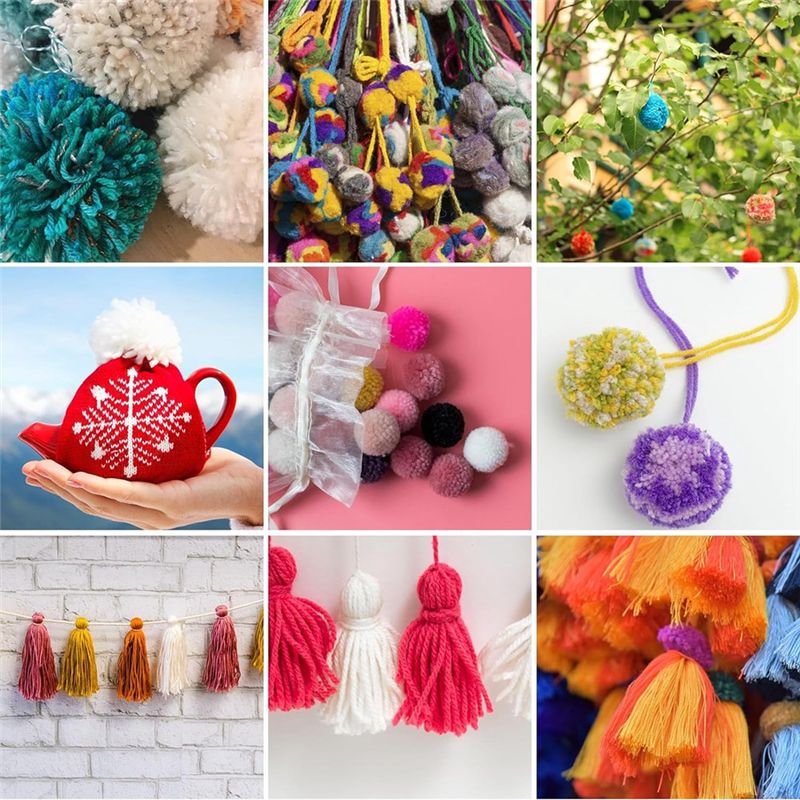 Set Alat Pembuat Pom AT21, Ala - Pom Pom Maker Tool ulasan dan harga