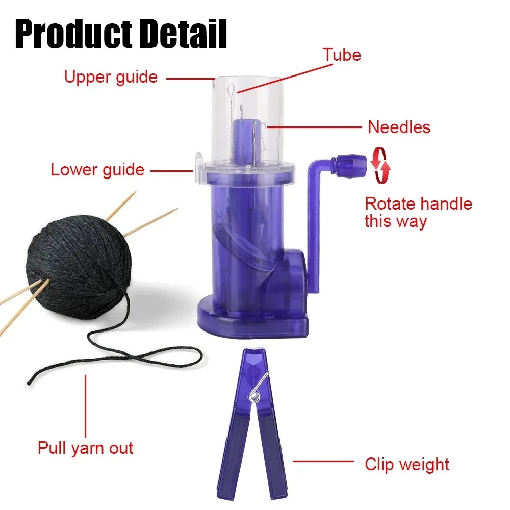 Mesin Rajut Tangan Portabel de - Pom Pom Maker Tool ulasan dan harga