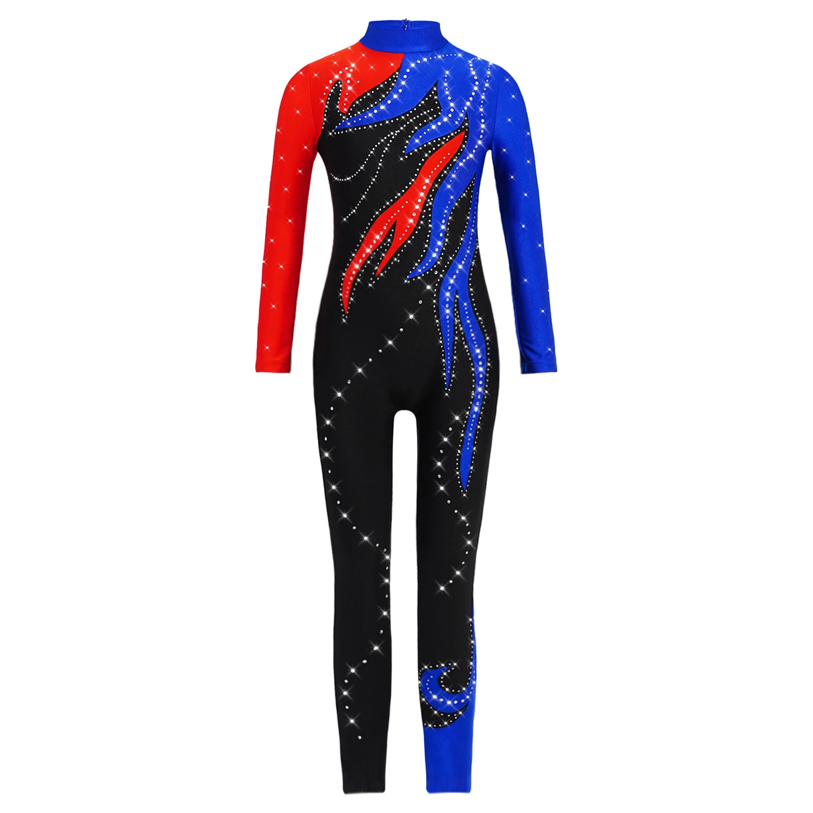 Baju Senam Ritmik, Pakaian Fig - Rhinestone Banding Trim ulasan dan harga
