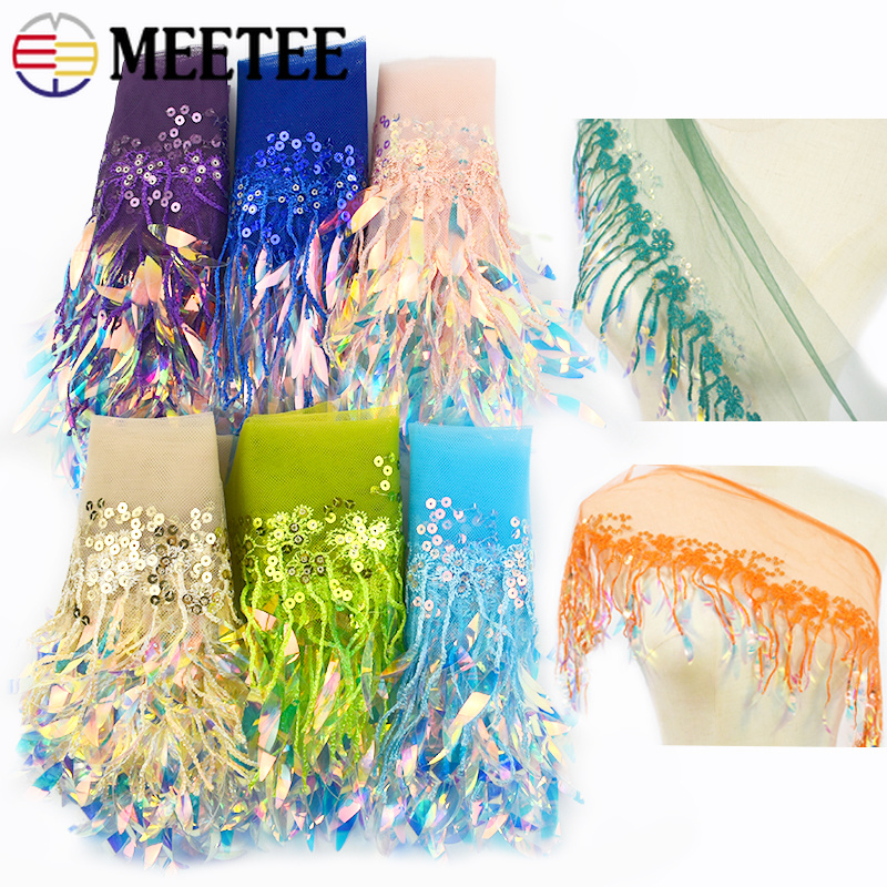 2-10 Yard 15cm Rumbai Jaring P - Fringe Ribbon Sewing ulasan dan harga