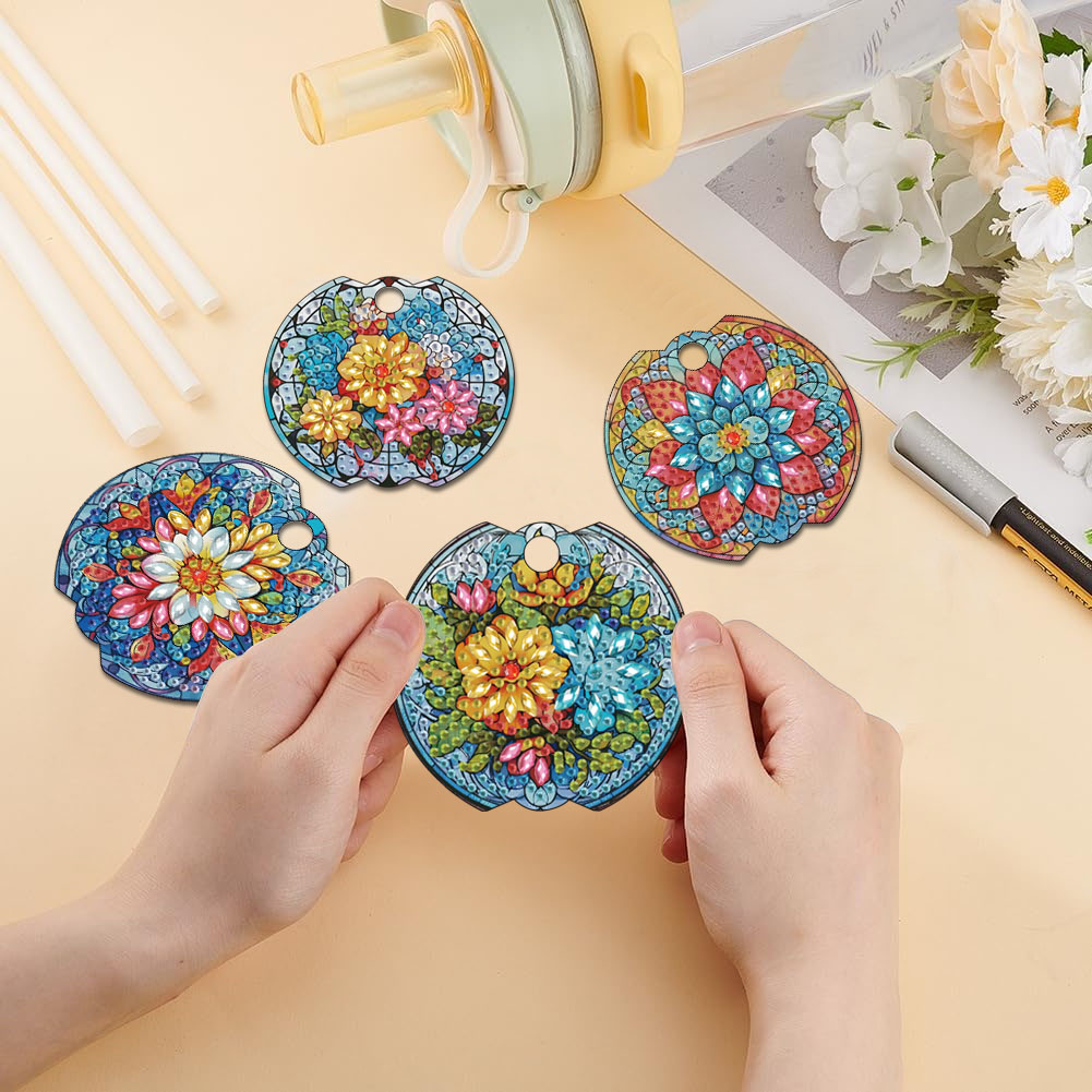 4 buah kit seni berlian DIY bu - Craft Embellishment ulasan dan harga
