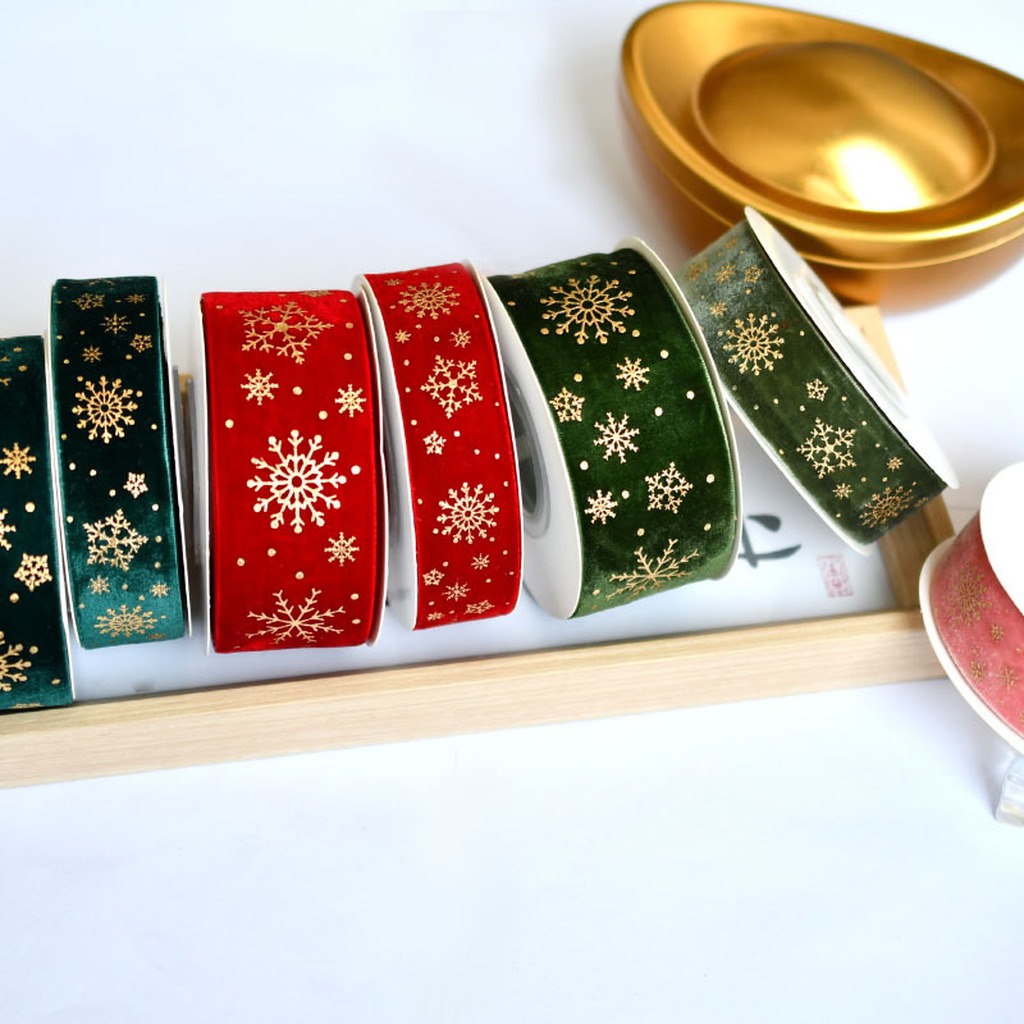 5 Yard/Roll 2.5cm Pita Beludru - Velvet Ribbon Roll ulasan dan harga