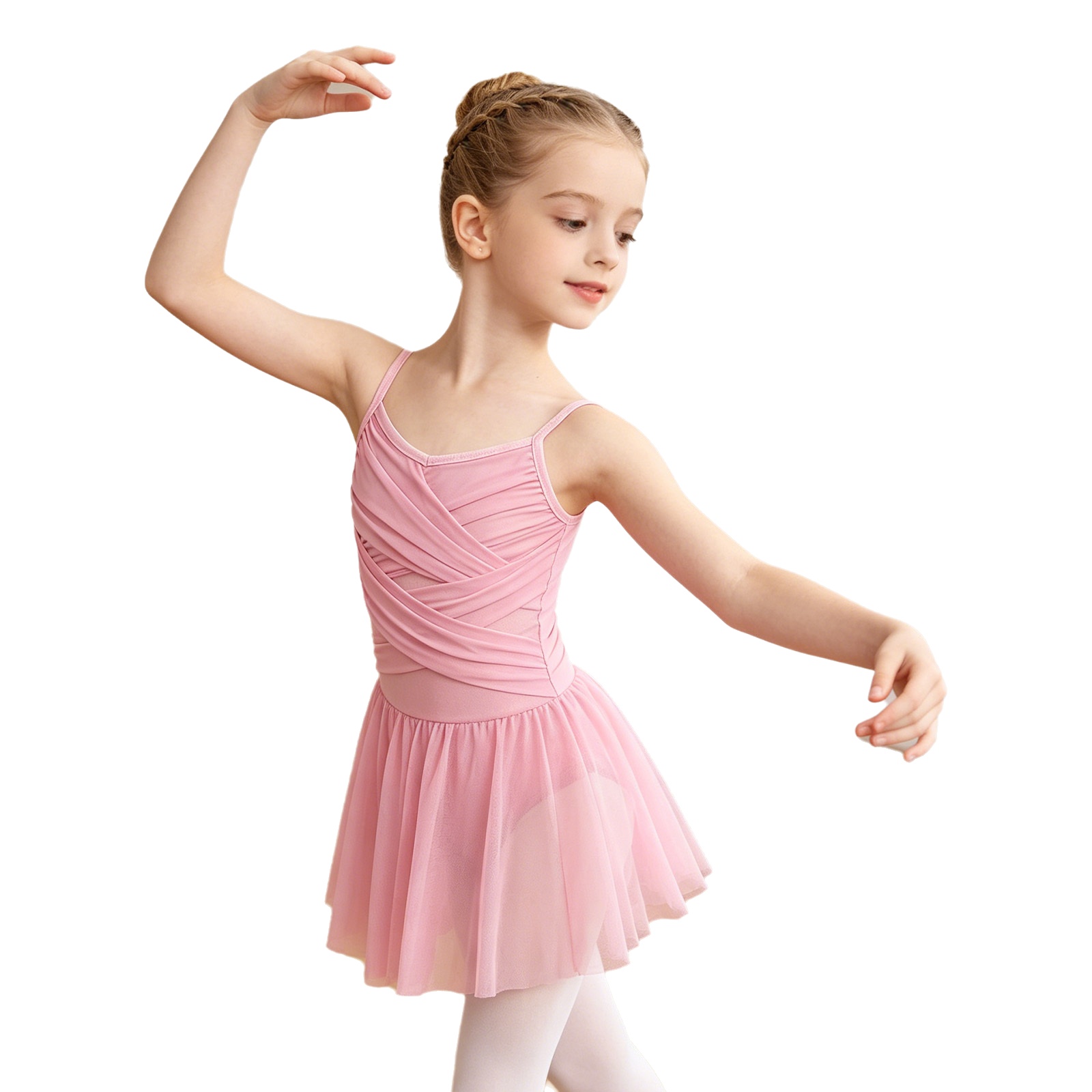 Baju Senam Ritmik Anak, Baju F - Rhinestone Banding Trim ulasan dan harga