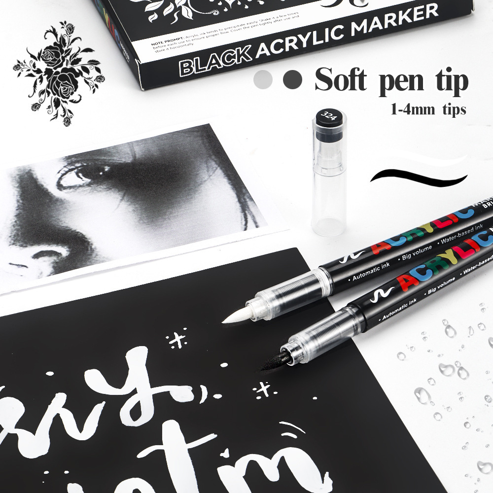 12 Buah Pena Spidol Akrilik So - Copic Marker Sketch ulasan dan harga