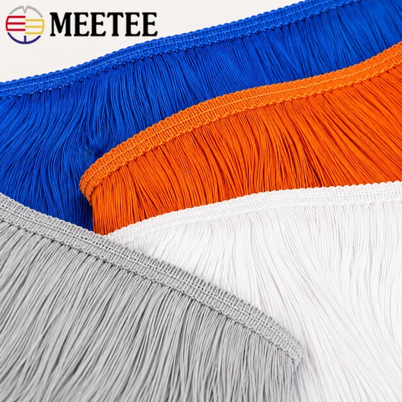 2/5/9M 50cm Rumbai Hiasan Tari - Fringe Ribbon Sewing ulasan dan harga